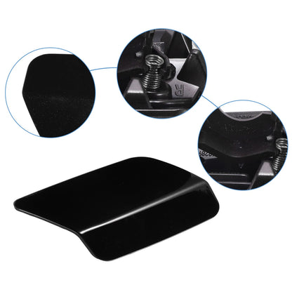 Headlight Washer Nozzle Cover Cap Black for BMW 328i (2011-2013)
