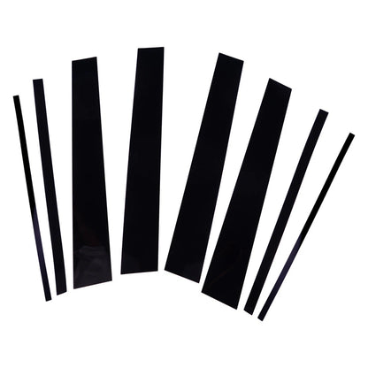 8Pcs Door Window Pillar Decal Covers for Lexus GX460 (2010-2022)