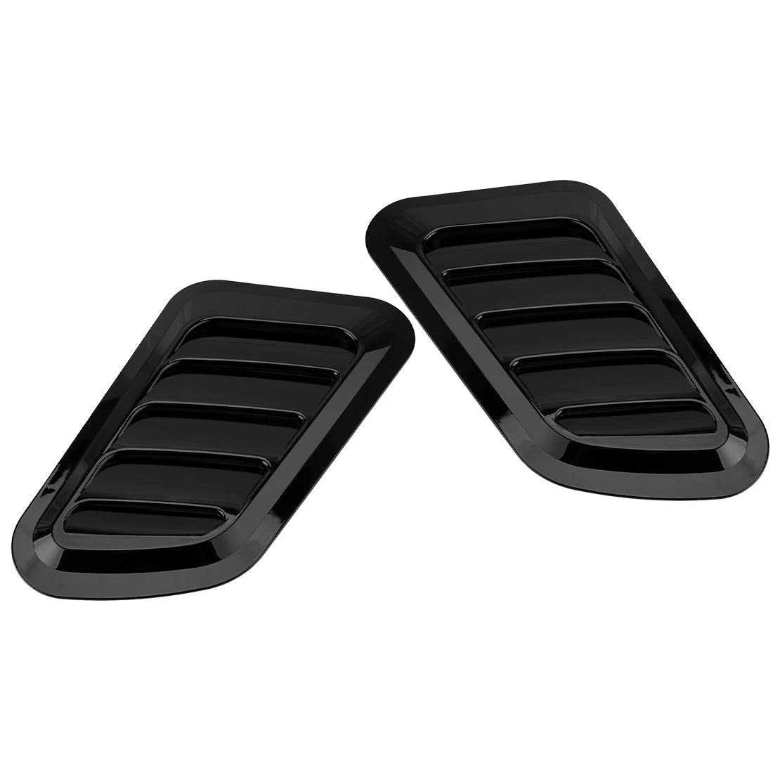 Black Bonnet Vent Cover for Ford