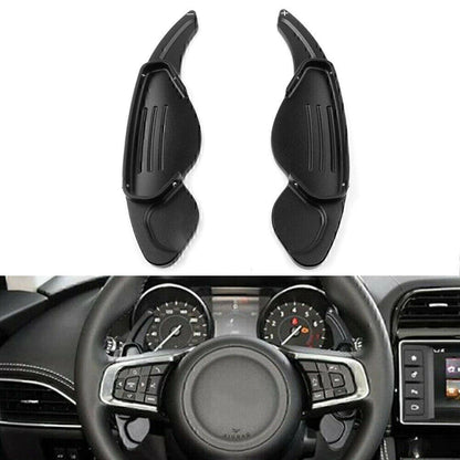 Alloy Steering Wheel Shift Paddle Extensions for Land Rover Jaguar (2010-2023)