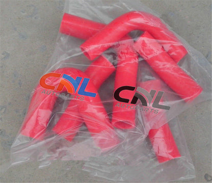 Aluminum Radiator + Red Silicone Hose for Honda V65 Magna (1983-1985)