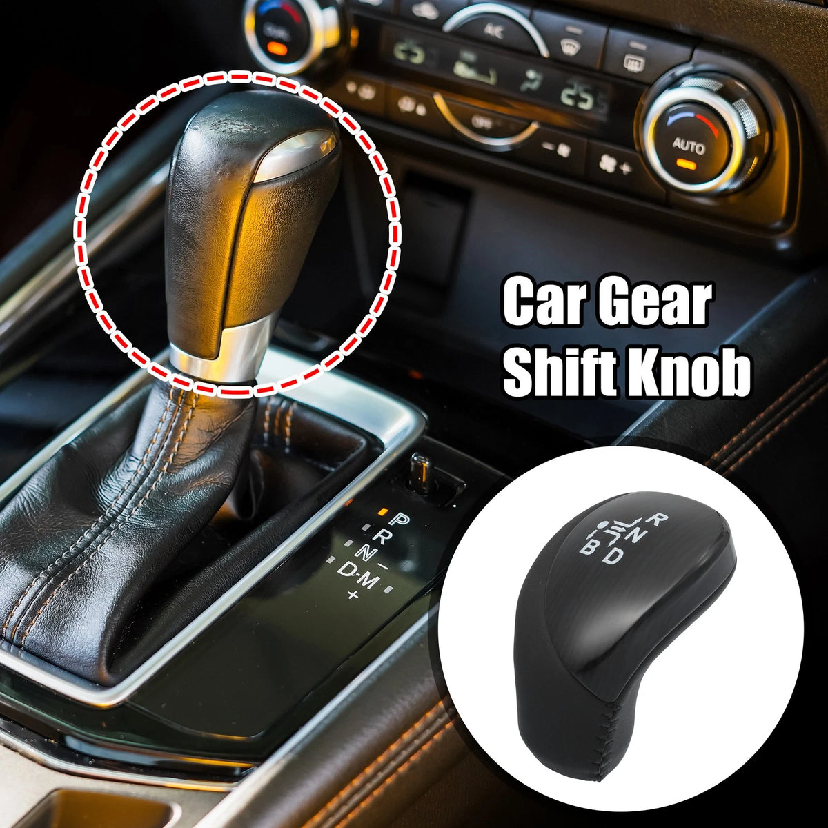 Gear Lever Shifter Knob Handle Bright Black for Toyota Prius (2010-2015)