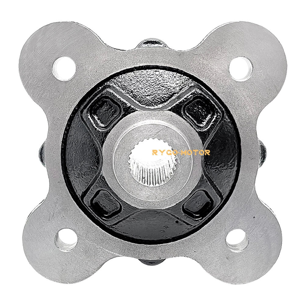 Rear Wheel Hub Studs Brake Rotor Kit for Polaris Ranger 900 1000 XP Crew