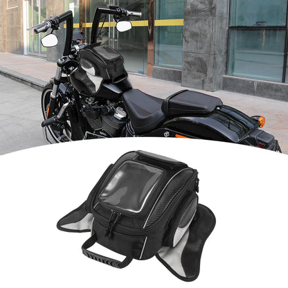 Magnetic Fuel Tank Tool Bag for Universal Motorcycle Waterproof Black