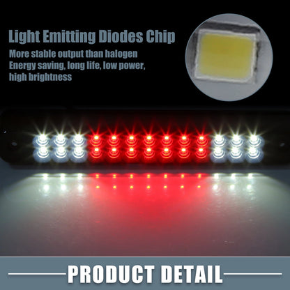 High Mount Stop Light for Chevy Silverado (1994 - 1998) Black Housing Smoked Lens
