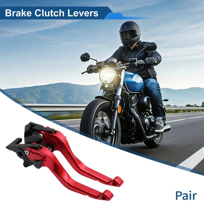 Lever / 1 Pair / Short Brake Clutch Lever for Kawasaki Ninja 500 (2024–2025)