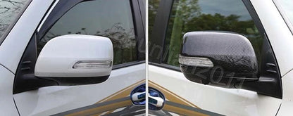 Carbon Fiber Side Mirror Covers for Toyota LC PRADO FJ150 (2010-2019)