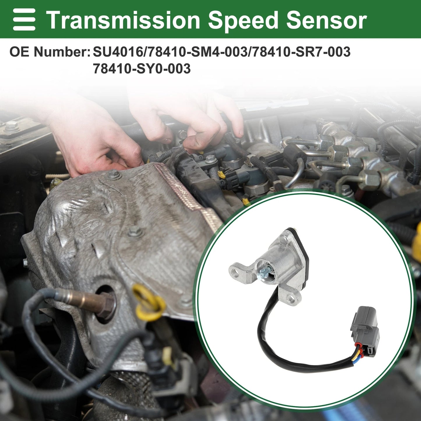 Transmission Speed Sensor for Honda Accord 2.2 (1990-1991)