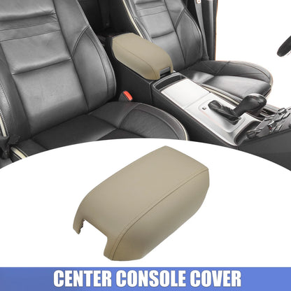 Center Console Cover Lid for Volvo XC90 (2004-2014) Armrest Pad Beige