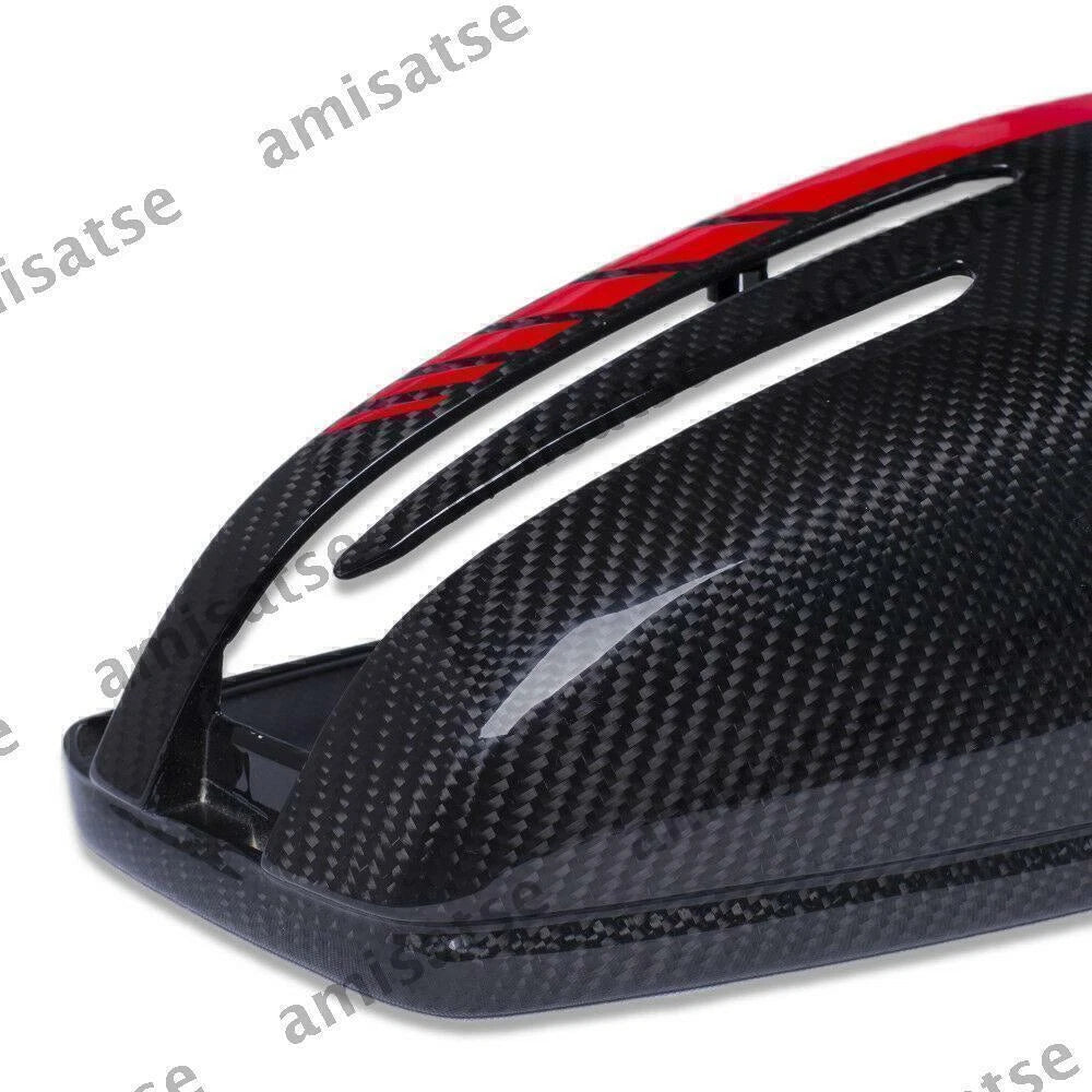 Carbon Fiber Mirror Covers for Mercedes W204 W218 W221 W246 W117 (2011-2023)