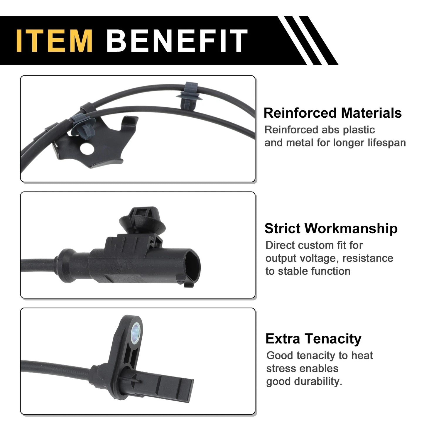 ABS Wheel Speed Sensor Front Left for Toyota Corolla