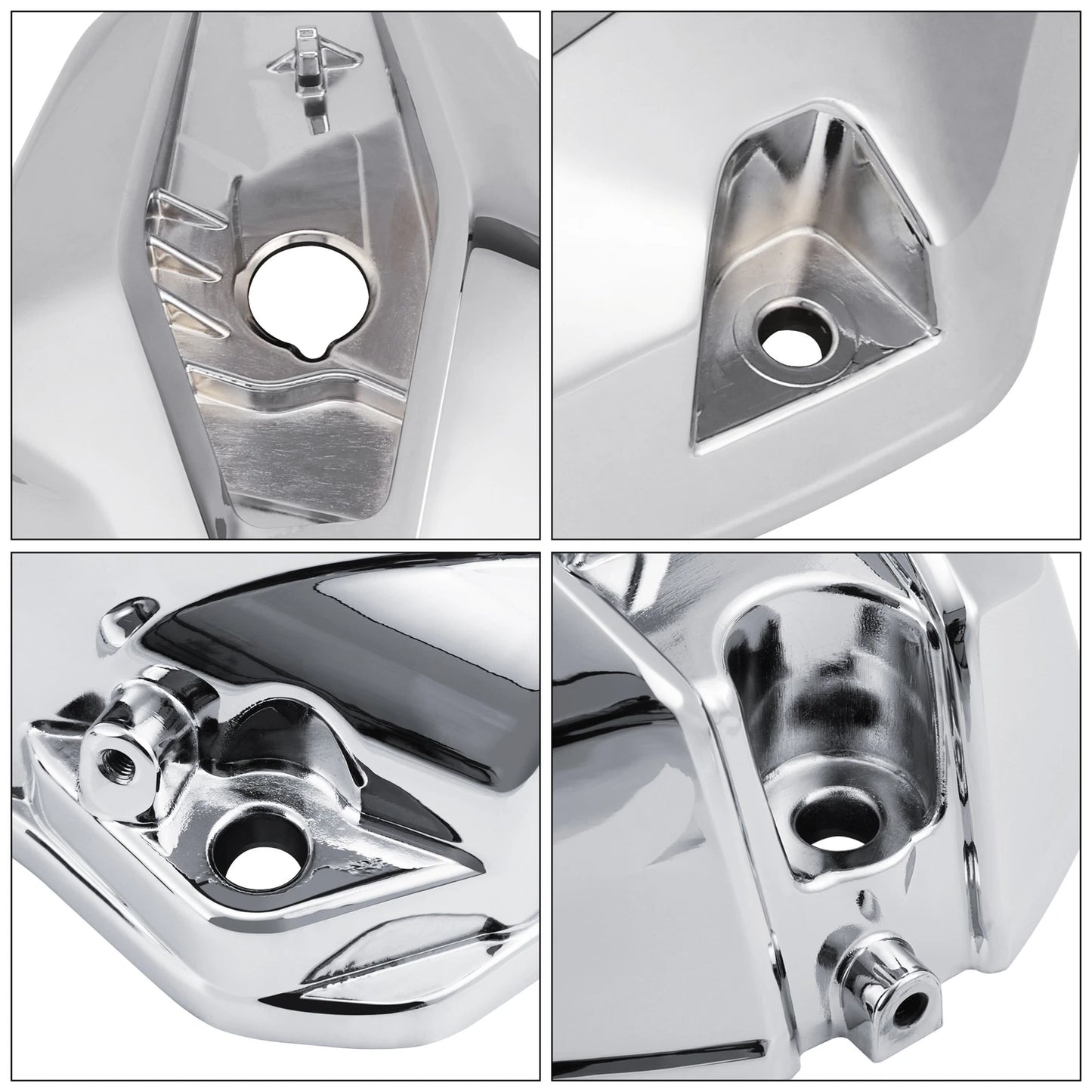 Chrome Cylinder Head Valve Cover for BMW R1300GS (2023-2025)