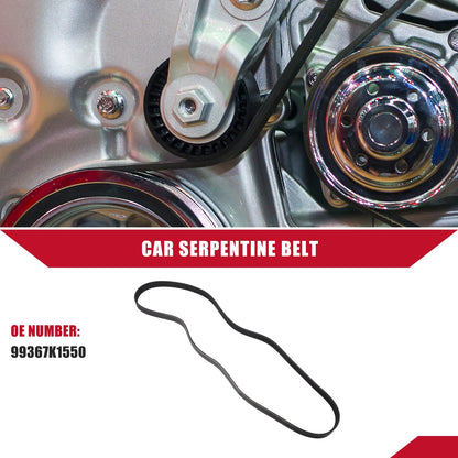 Serpentine Belt for Toyota Highlander 2008-2009 - EPDM Quality Replacement