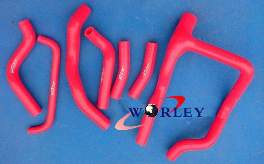 Blue Silicone Radiator Hose for Honda XRV750 Africa Twin (1990-2003)
