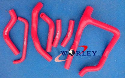 Blue Silicone Radiator Hose for Honda XRV750 Africa Twin (1990-2003)