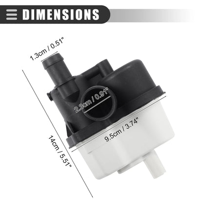 Fuel Vapor Leak Detection Pump for BMW (Plastic, Metal) (2000-2006)