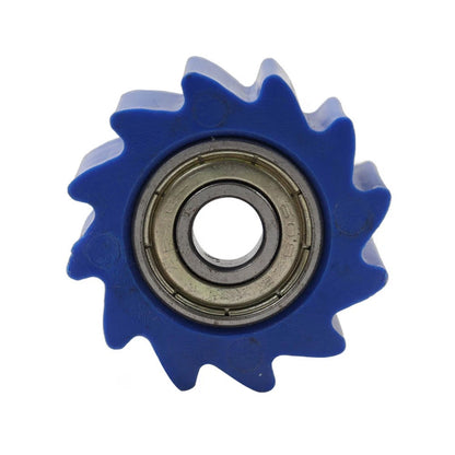 8MM Chain Roller Blue Pulley Tensioner Wheel for Bike ATV Go-Kart