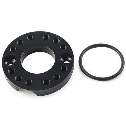 Black Carb Adjuster Carburetor Inlet Manifold Spinner Plate for Pit Bike Quad