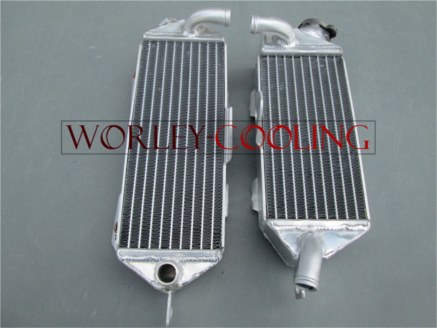 Aluminum Radiator & Hoses for Kawasaki KX 250 (1988-1989)
