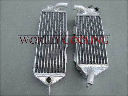 Aluminum Radiator & Hoses for Kawasaki KX 250 (1988-1989)