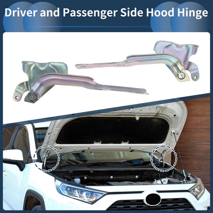 Hood Hinges 1 Pair Front Bonnet Bracket for Chevrolet Trax (2015–2021)