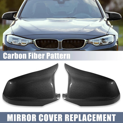 Carbon Fiber Pattern Rear View Mirror Covers for BMW F10 F11 F18 528i