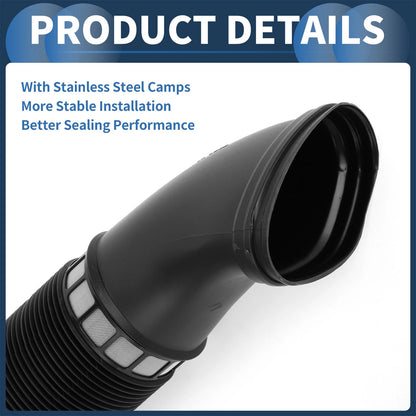 Air Intake Hose for Mercedes Benz E320 3.2L 2003-2005 (A1120943782) Black
