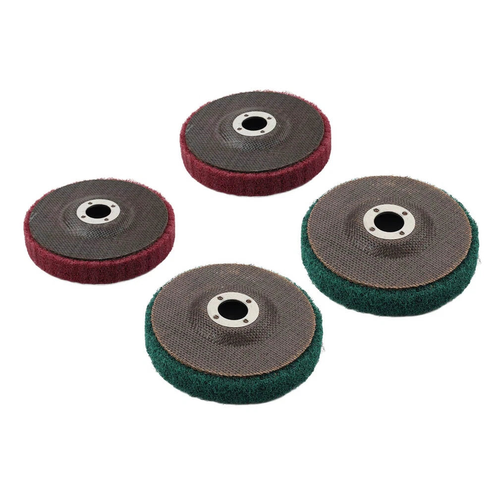 100mm Nylon Fiber Flap Buffing Wheel for Angle Grinder