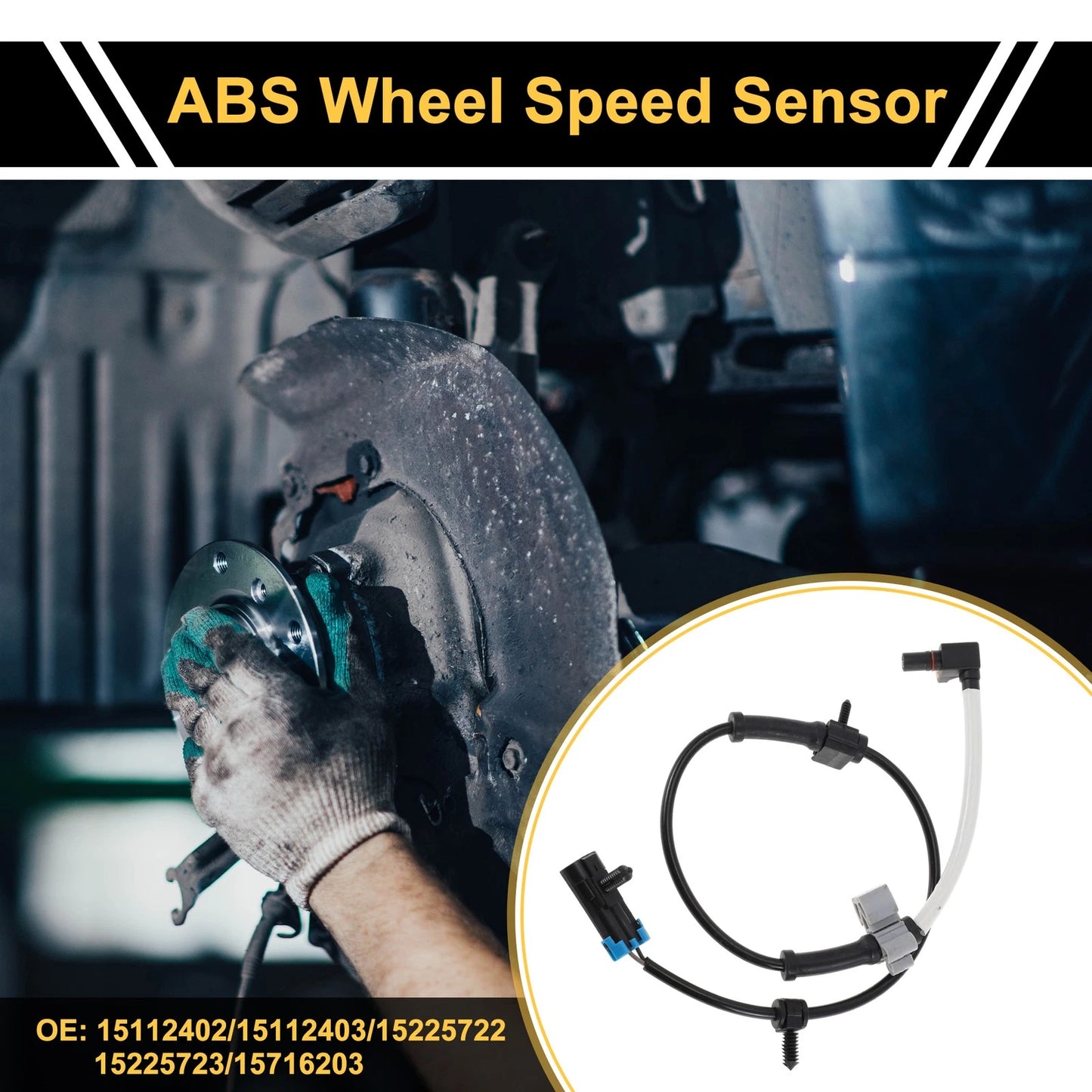 ABS Wheel Speed Sensor for Chevrolet Silverado 2500 (1999 - 2004)