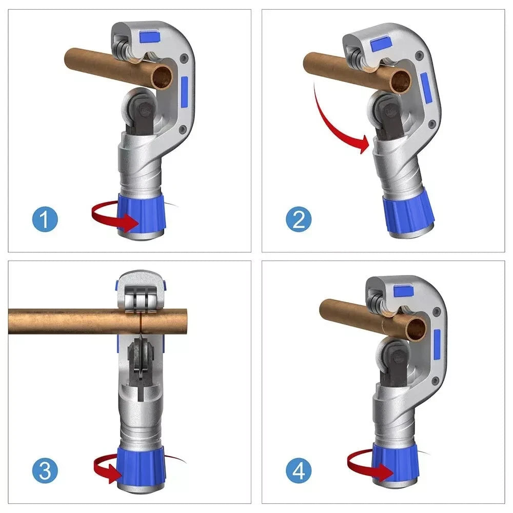 Durable Bearing Tube Pipe Cutter Tool 6-70mm  (N/A)