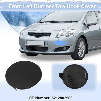 Left Front Tow Hook Cover Cap for Toyota Auris (2016–2018)