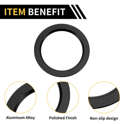 Engine Start Stop Button Cover Ring for Toyota Tacoma (2016-2023) Black