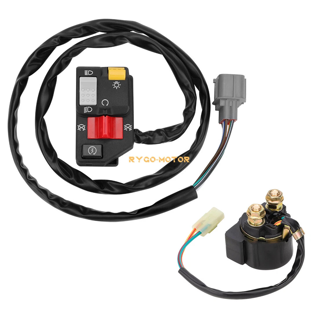 Handlebar & Starter Relay Switch for Honda Rancher 350 TRX350TM/FM (2000–2005)