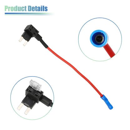 7 x Universal Car Fuse Tap 12V with 7 x 25A Mini ATM Blade Fuses