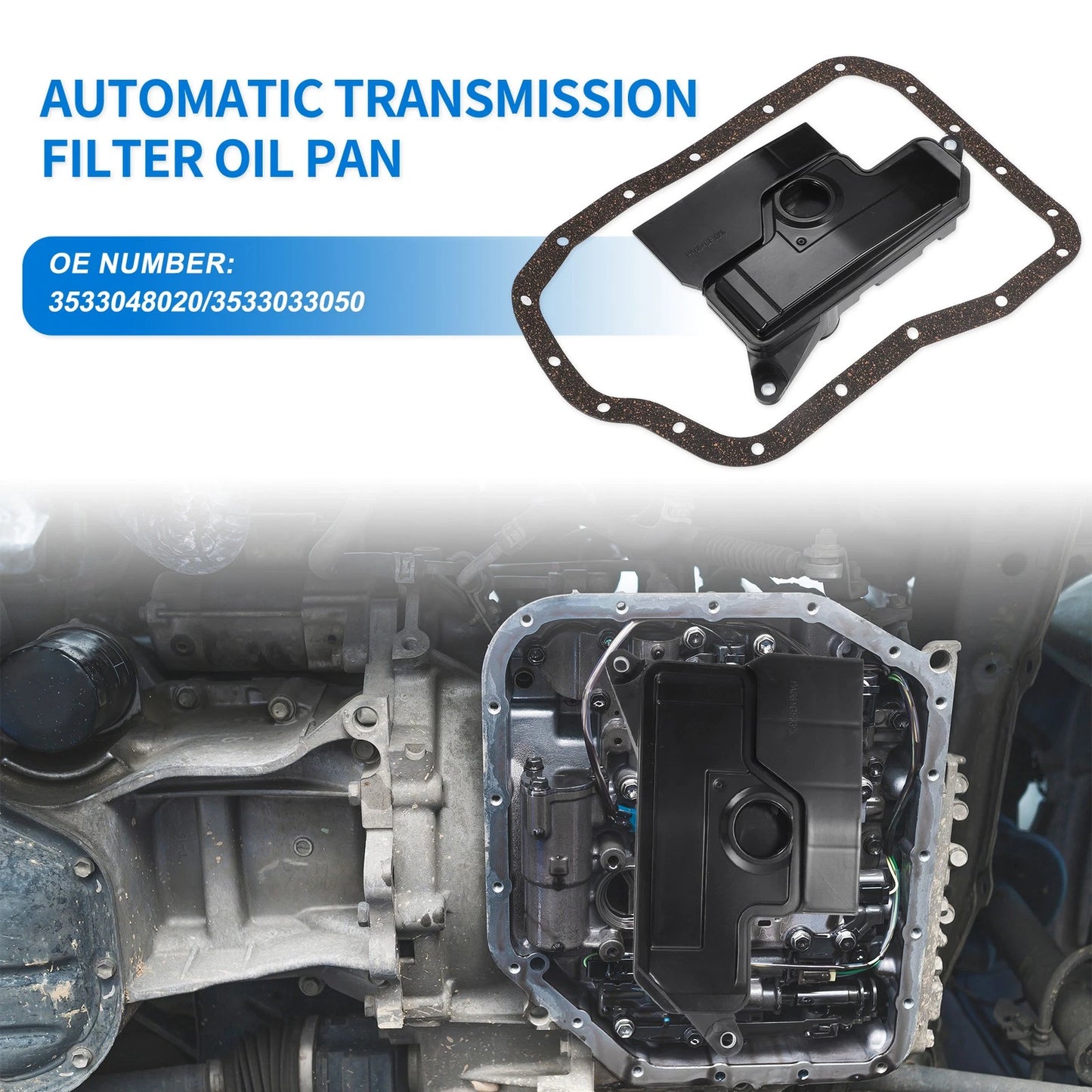 Transmission Filter Oil Pan Gasket Kit for Toyota Avalon (1995–2018)