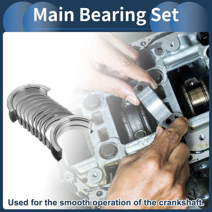10 x Main Bearing Set for Nissan Frontier (1998-2004)