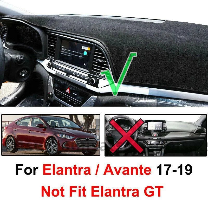 Dashboard Cover for Hyundai Elantra Avante AD (2017-2018)