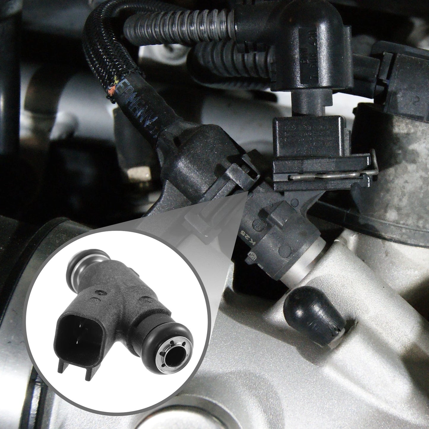 Fuel Injectors 2 x 6-Hole for Harley-Davidson
