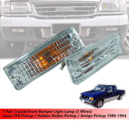 Crystal Front Bumper Light for Isuzu TFR Rodeo  (1989-1994)