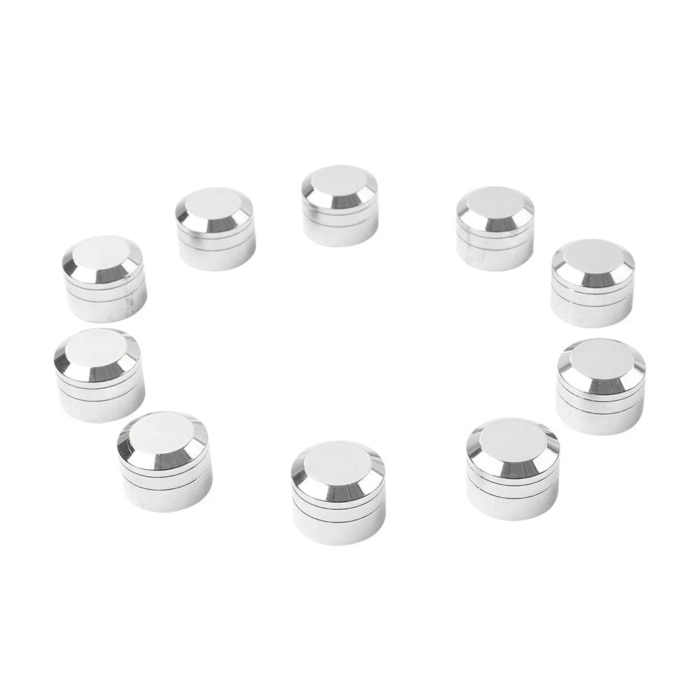 9mm-12mm Engine Screw Bolt Cover Caps Chrome for Harley Electra Glide, Road King