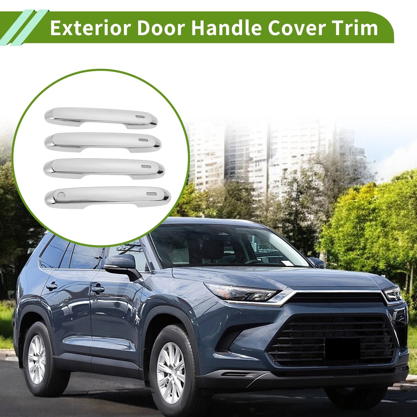 Exterior Door Handle Cover Trim for Toyota Grand Highlander (2024–2025)
