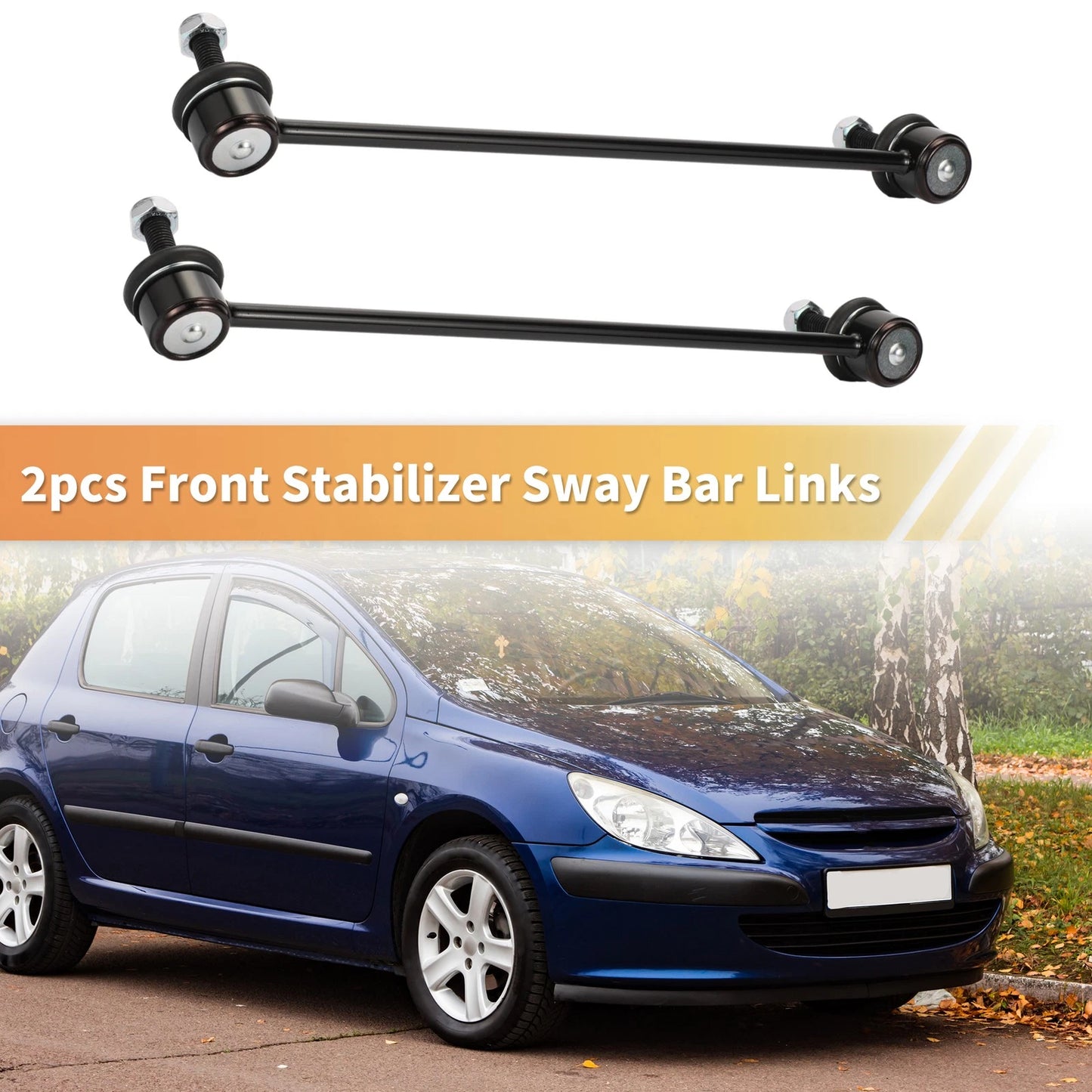 Front Stabiliser Sway Bar Links for Peugeot 301 (2014-2020)