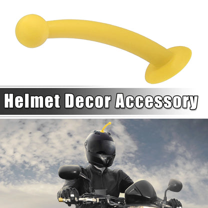 Universal Roof Ornament Antenna Shape for Car Motorcycle Bike Helmets Yellow
