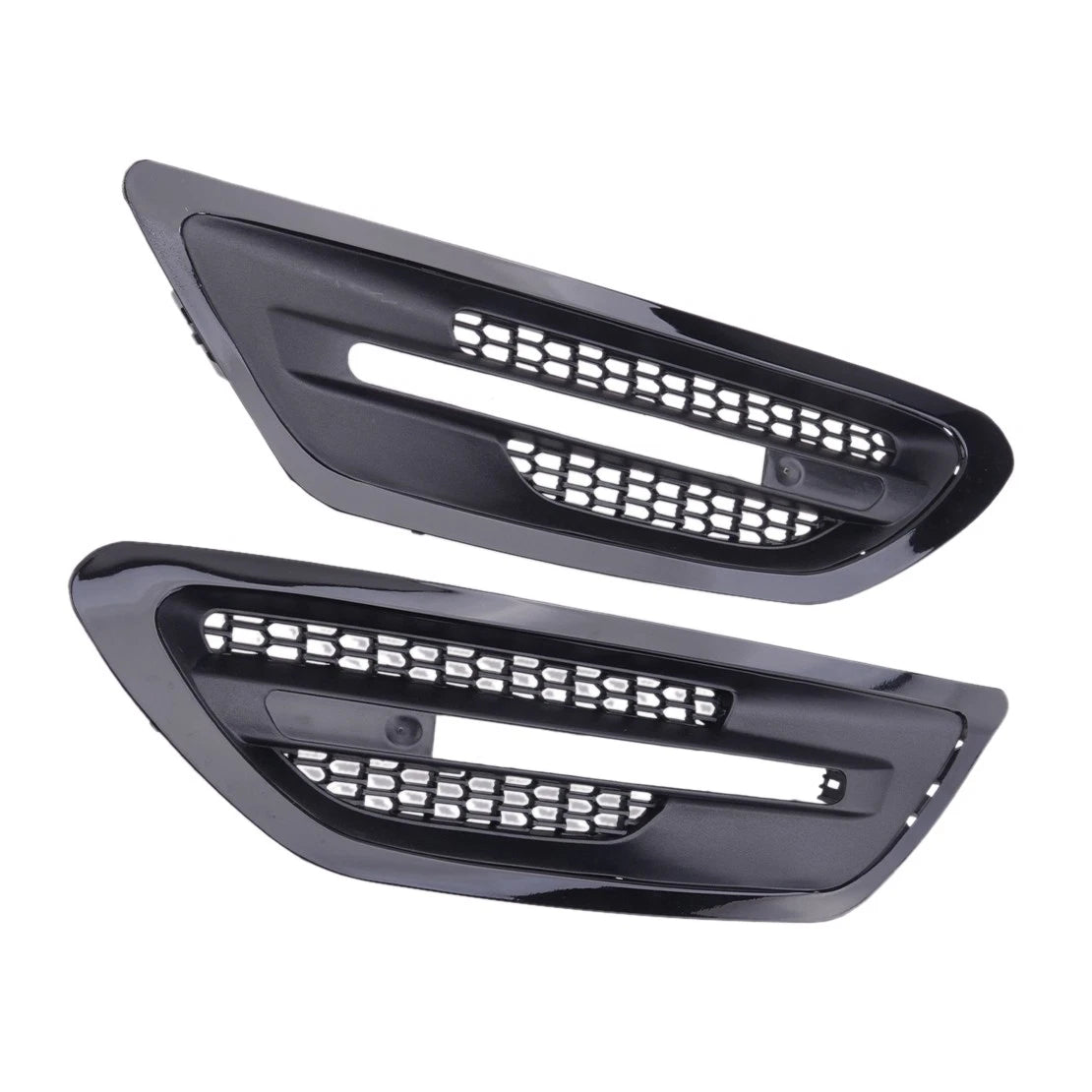 Pair Side Fender Mesh Air Flow Vents Grille Cover for BMW F10 M5 (2012-2017)