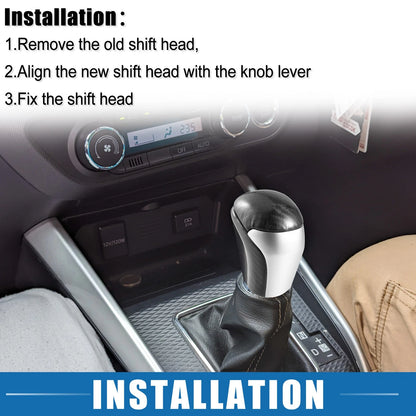 Carbon Fiber Gear Shift Knob for Toyota Tacoma (2016-2022)
