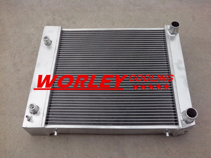 3 Row Alloy Radiator + Fan for Land Rover Defender/Discovery (1994-2006)