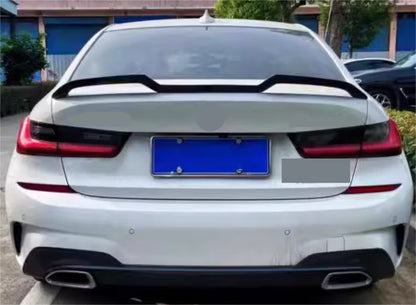 ABS Glossy Black Rear Trunk Spoiler Wing for BMW 3 Series G20 (2019-2024)