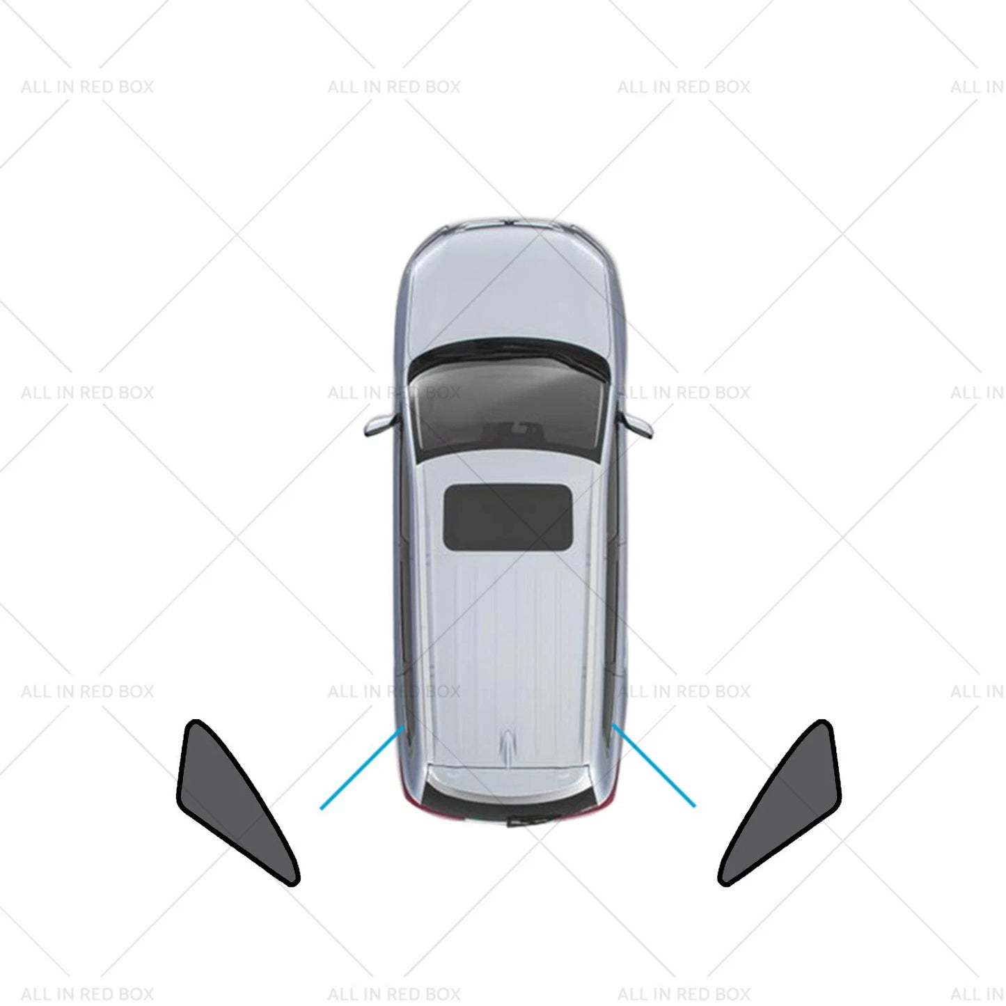 Magnetic Mesh Sun Blind Shades for Audi Q3 (2011-2018)