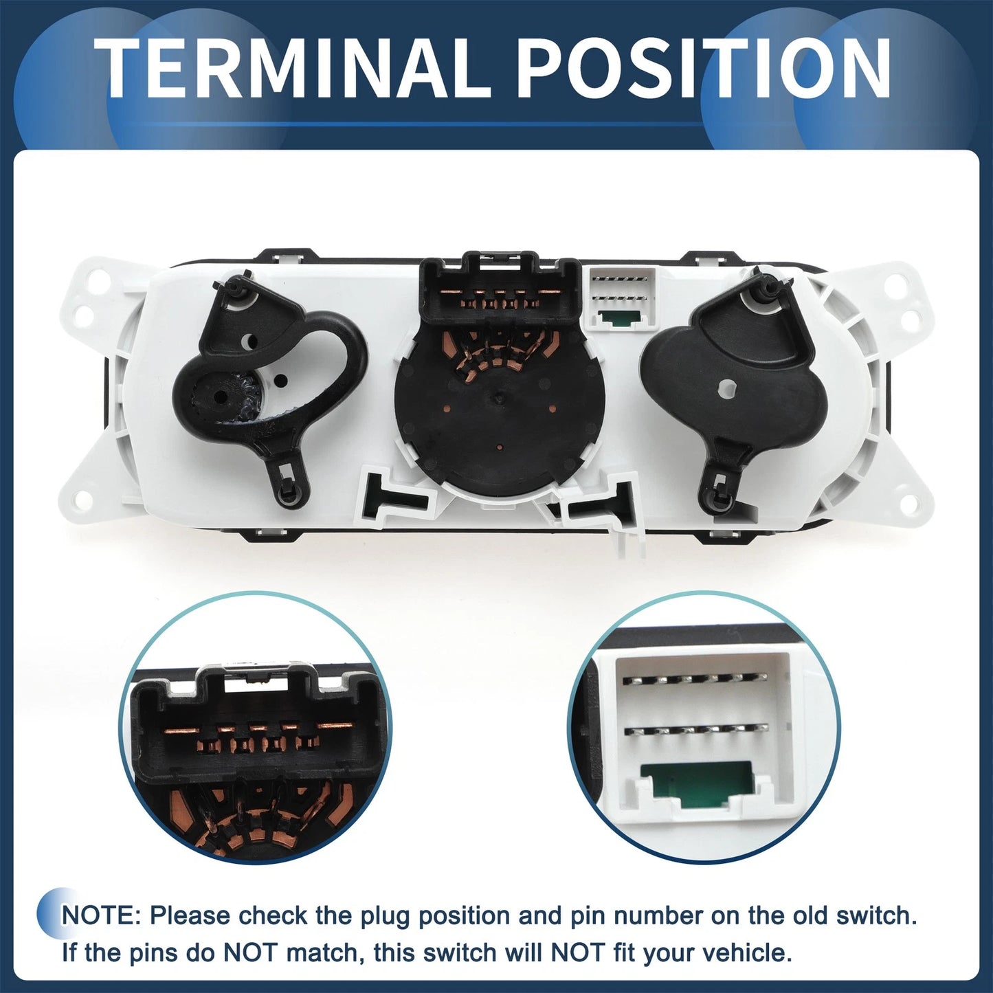 Climate Control Module for Jeep Wrangler (2007-2010)