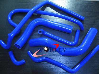 Aluminum Radiator + Red Hose for Holden Commodore VN VP VR VS V8 5.0L (1988-1997)